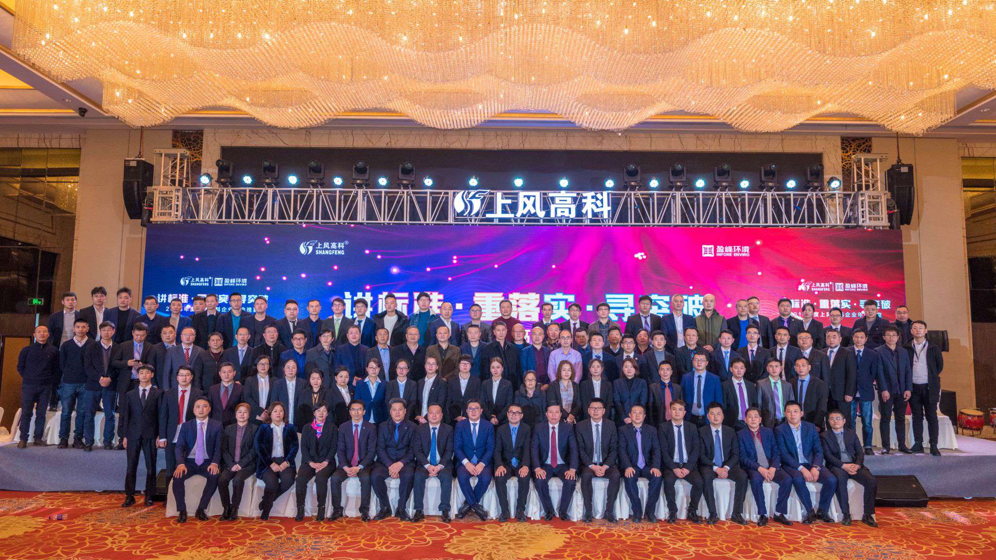 “講標(biāo)準(zhǔn)·重落實(shí)·尋突破”——上風(fēng)高科2018年企業(yè)年會(huì)暨員工表彰大會(huì)圓滿落幕！