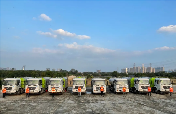 快！準(zhǔn)！穩(wěn)！盈峰速度保障高明環(huán)衛(wèi)項(xiàng)目高效進(jìn)場 —— 山水之間，最是高明